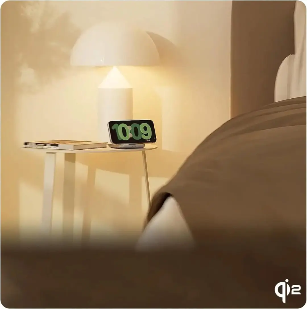 Zens Magnetic Nightstand Charger ZESC20W/00 - Draadloze Lader 15W - Wit