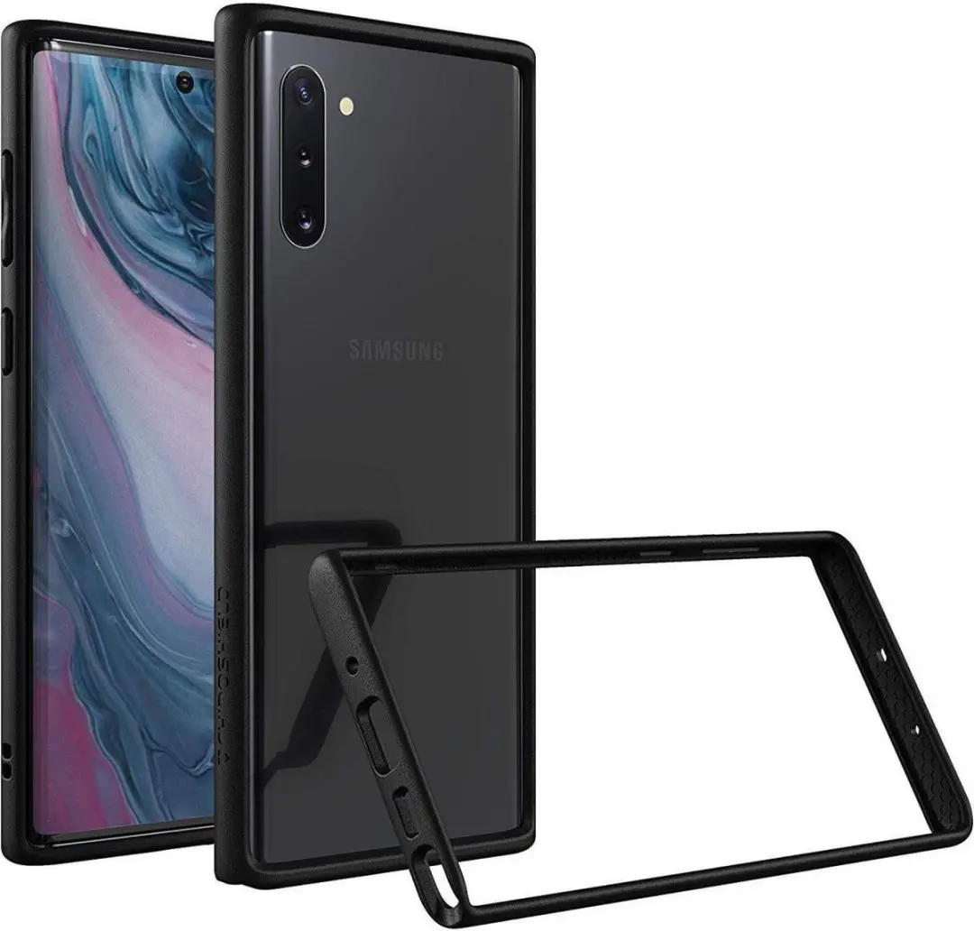 RhinoShield CrashGuard Samsung Galaxy Note 10 Bumper Hoesje Zwart