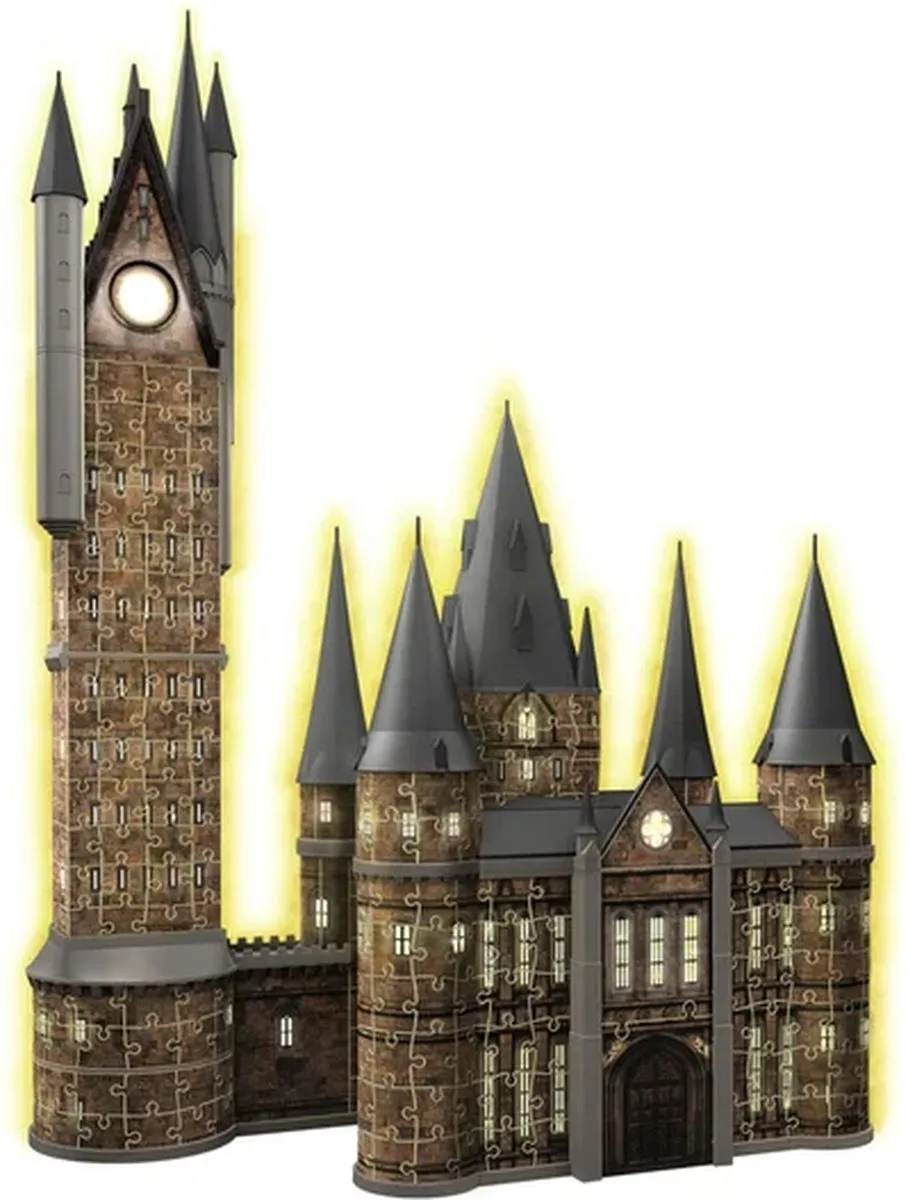 Ravensburger Harry Potter Hogwarts Castle Astronomy Tower Night Edition 3D Puzzel 626 Stuks