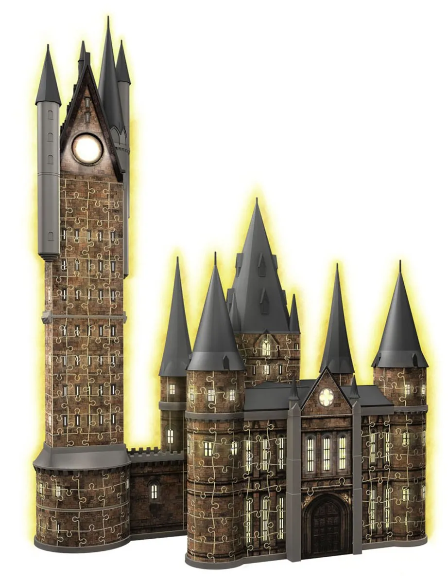 Ravensburger Harry Potter Hogwarts Castle Astronomy Tower Night Edition 3D Puzzel 626 Stuks