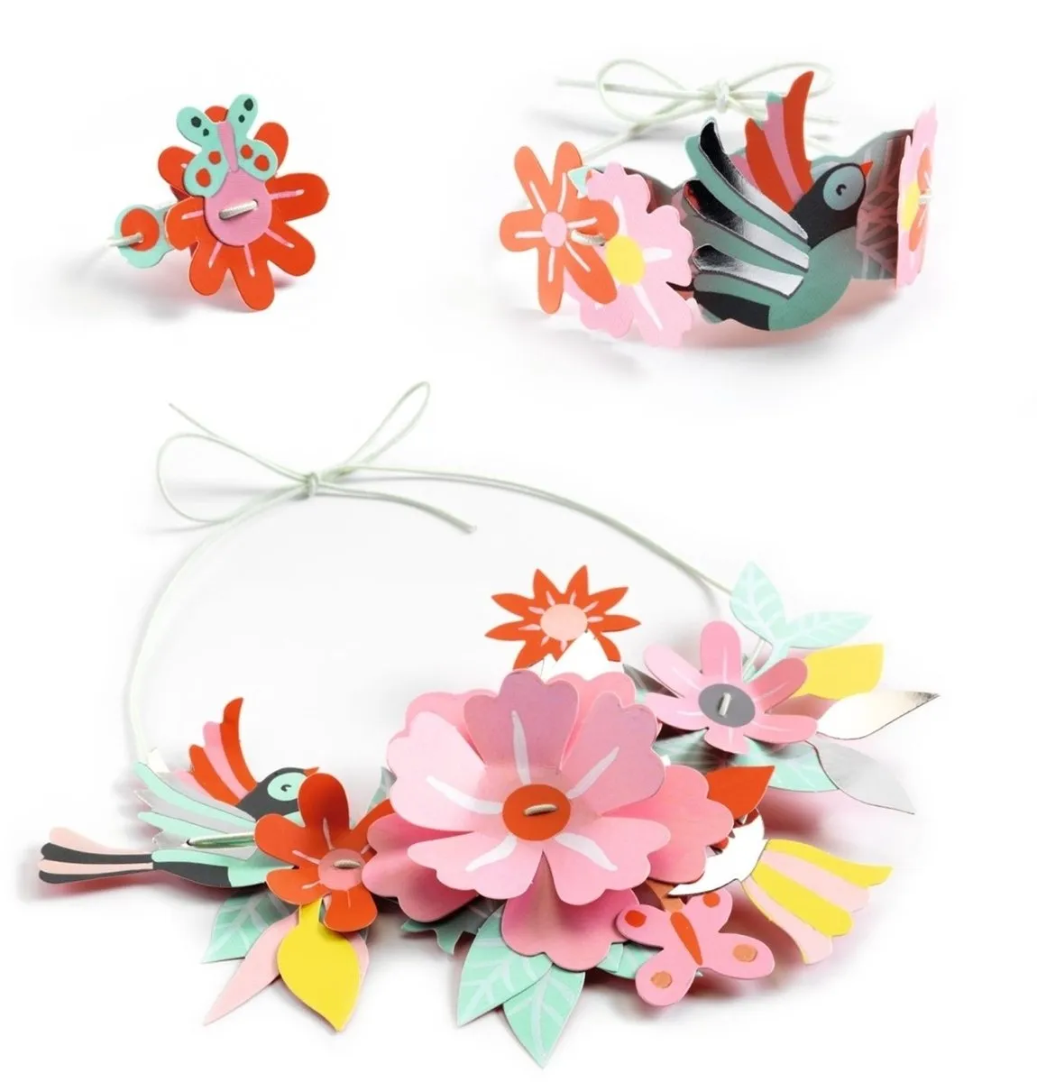 Djeco Colourful Fun Sieraden Knutselset - Multicolor