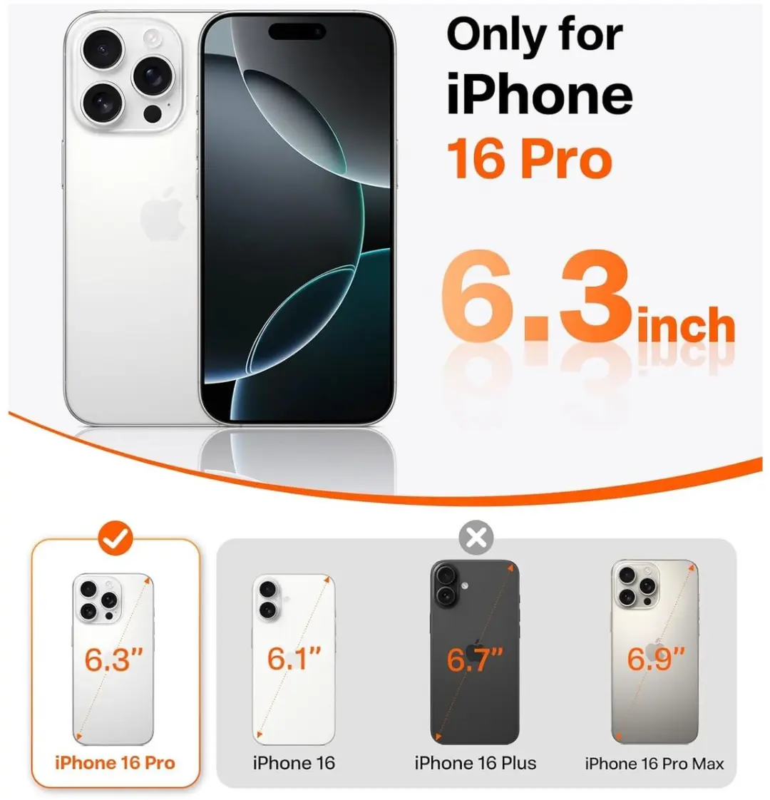 Torras Ostand Q Pro Silicone Hoesje - iPhone 16 Pro - MagSafe - Zwart