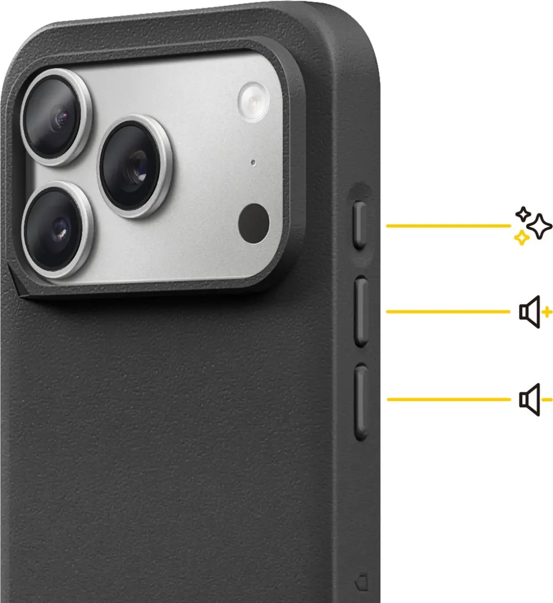 Rhinoshield SolidX MagSafe Hoesje iPhone 17 Pro - Zwart