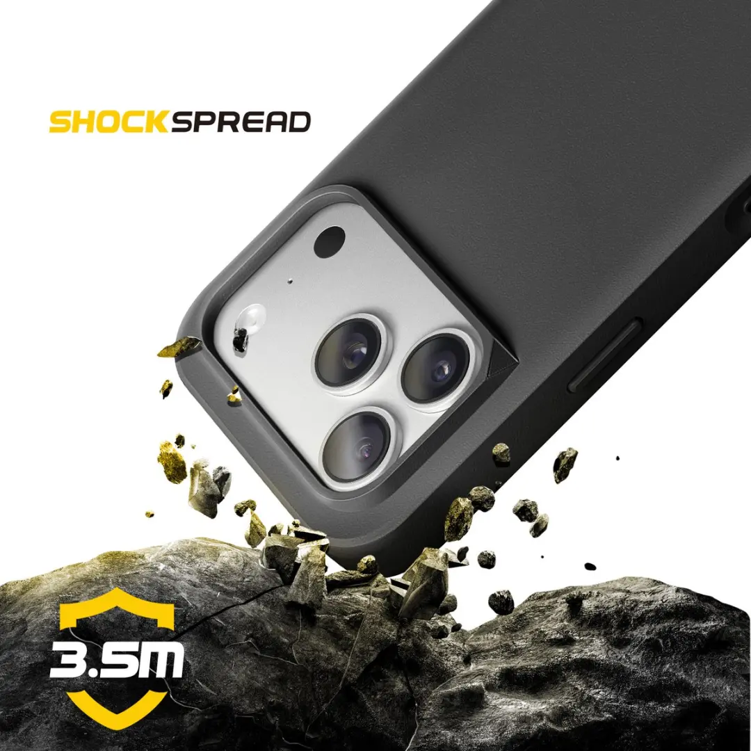 Rhinoshield SolidX MagSafe Hoesje iPhone 17 Pro - Zwart