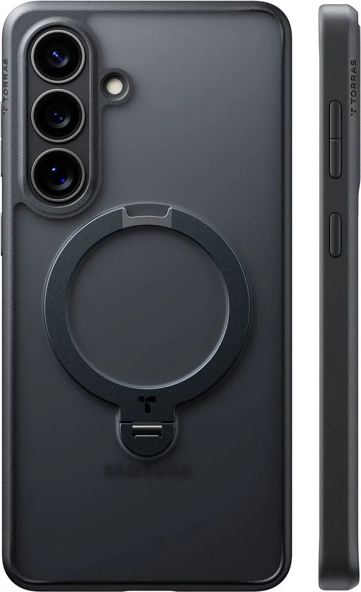 TORRAS UPro Ostand Spin Hoesje Geschikt voor Samsung Galaxy S26 Plus