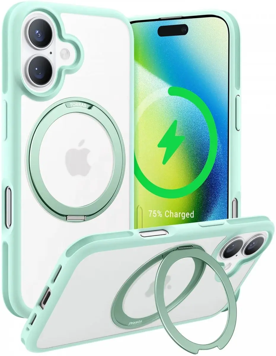 TORRAS Hoesje Geschikt voor Apple iPhone 16