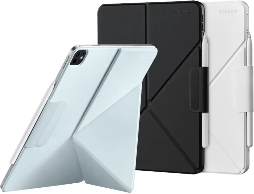 Pitaka MagEZ Folio 2 - iPad Pro 11 2024 Hoes - Wit