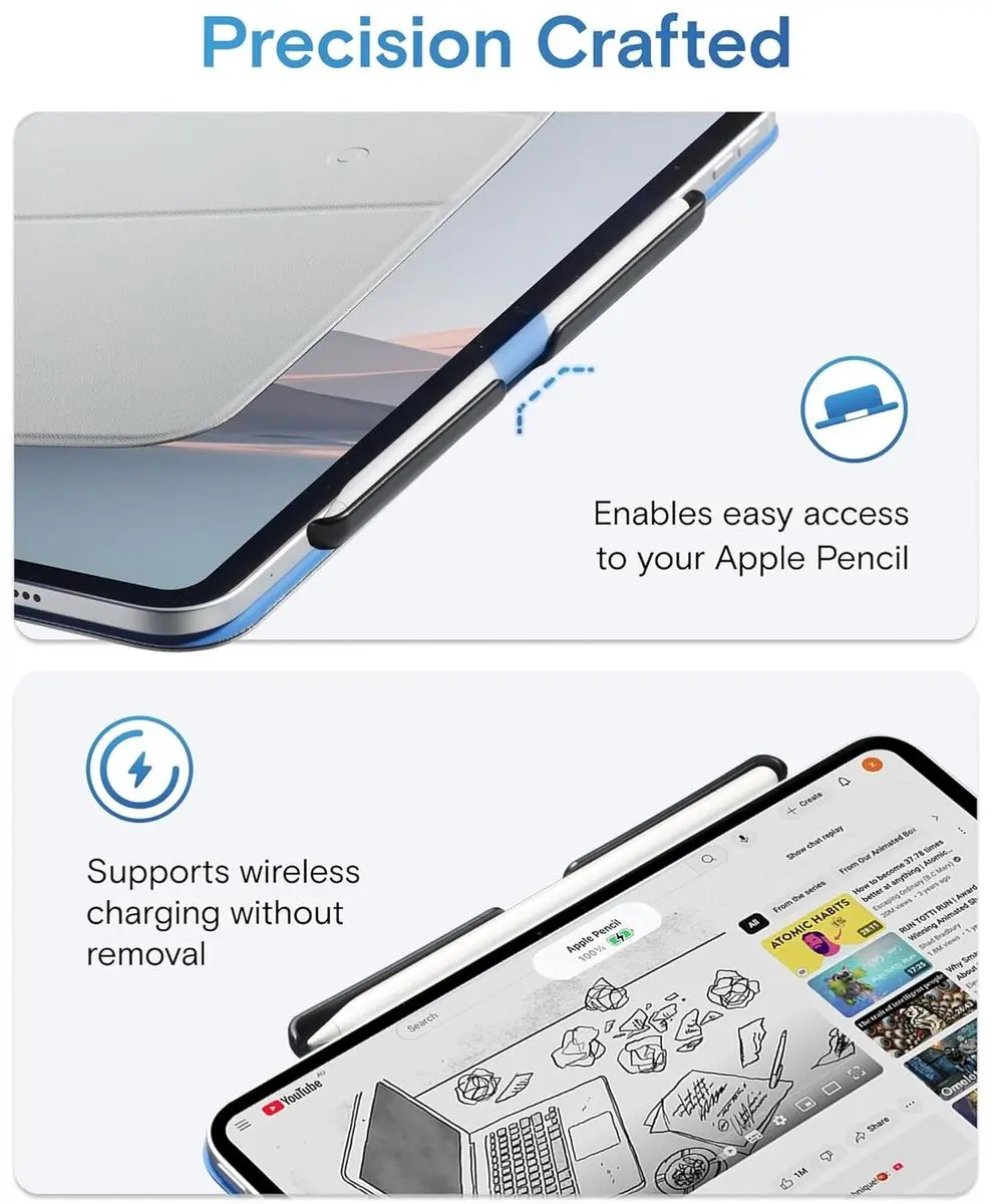MOFT Apple Pencil Houder - Zwart - afbeelding 6 van 6