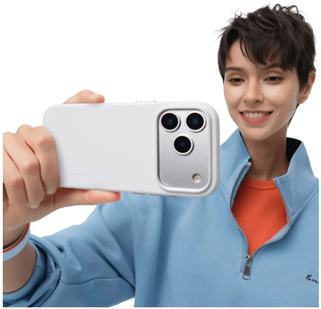 MOFT Vegan Leer Hoesje iPhone 17 Pro - MagSafe - Grijs
