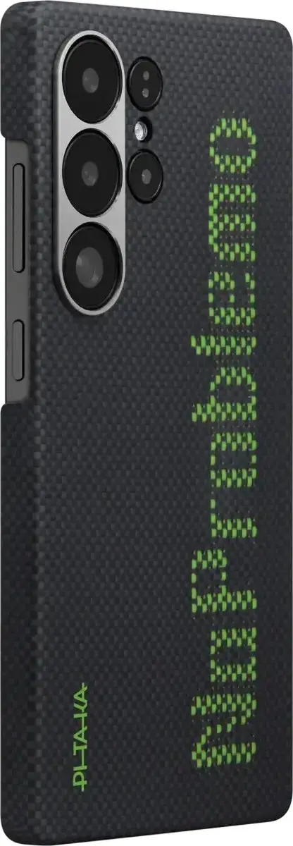Pitaka Aries NoProblemo Tactile Woven Case - Samsung Galaxy S25 Ultra - MagSafe - Zwart