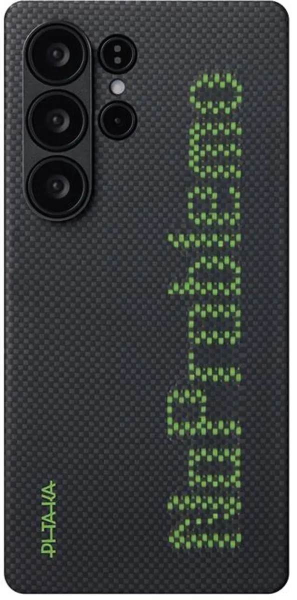 Pitaka Aries NoProblemo Tactile Woven Case - Samsung Galaxy S25 Ultra - MagSafe - Zwart
