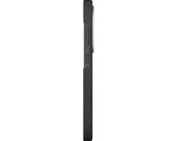 Pitaka Aries NoProblemo Tactile Woven Case - Samsung Galaxy S25 Ultra - MagSafe - Zwart - afbeelding 6 van 6