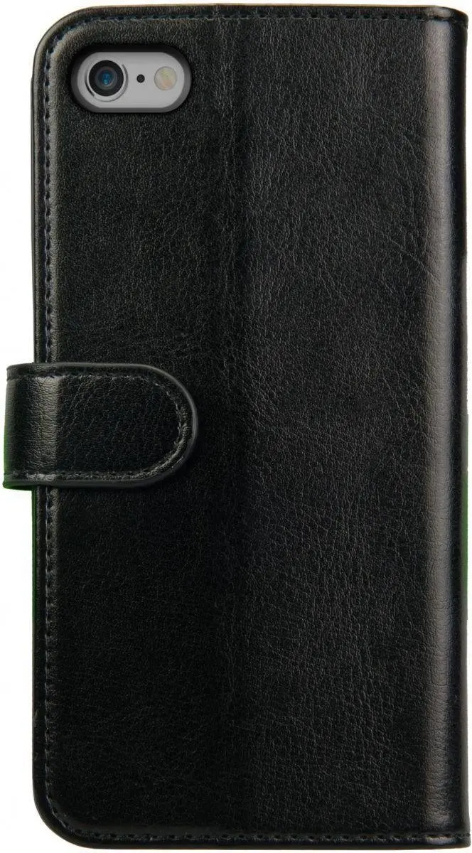 Rosso Element Book Case Wallet iPhone 6/6s Plus - 3 Pasjes - Zwart
