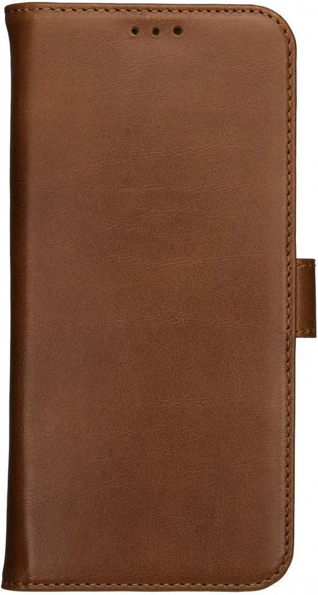 Rosso Deluxe Book Case Samsung Galaxy S21 - 3 Pasjes Bruin