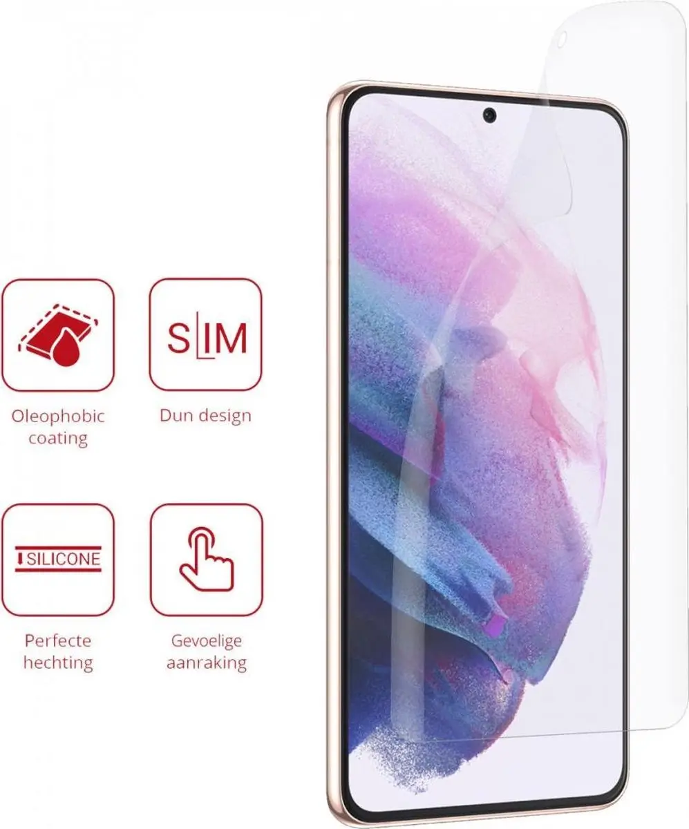 Rosso Screen Protector Ultra Clear - Samsung Galaxy S21 Plus - 2 Stuks