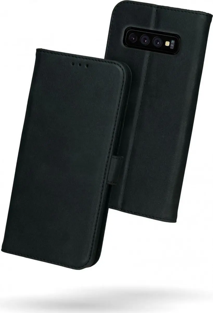 Rosso Deluxe Book Case S10 - 3 Pasjes - Zwart