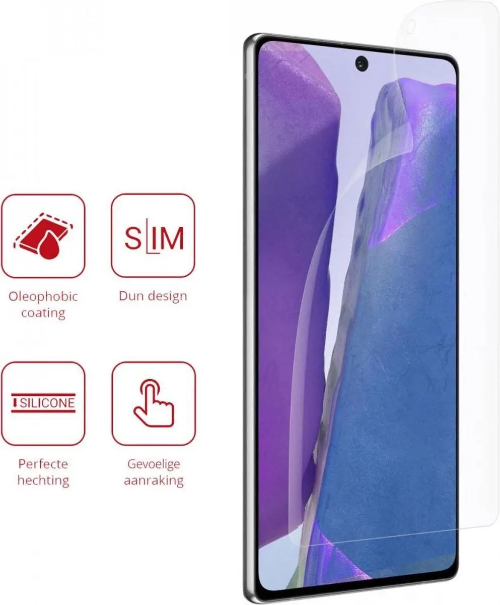 Rosso Screen Protector Ultra Clear - Samsung Galaxy Note20 - 2 Stuks