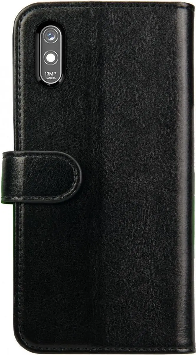 Rosso Element Book Case Wallet Xiaomi Redmi 9A - 3 Pasjes - Zwart