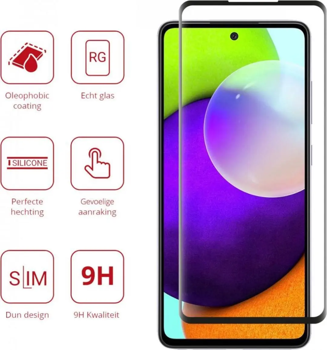 Rosso 9H Tempered Glass Screen Protector Samsung Galaxy A52/A52S