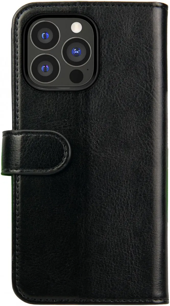 Rosso Element Book Case Wallet iPhone 13 Pro Max - 3 Pasjes - Zwart