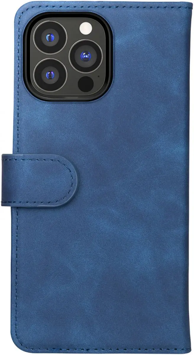 Rosso Element Book Case Wallet iPhone 13 Pro - 3 Pasjes - Blauw