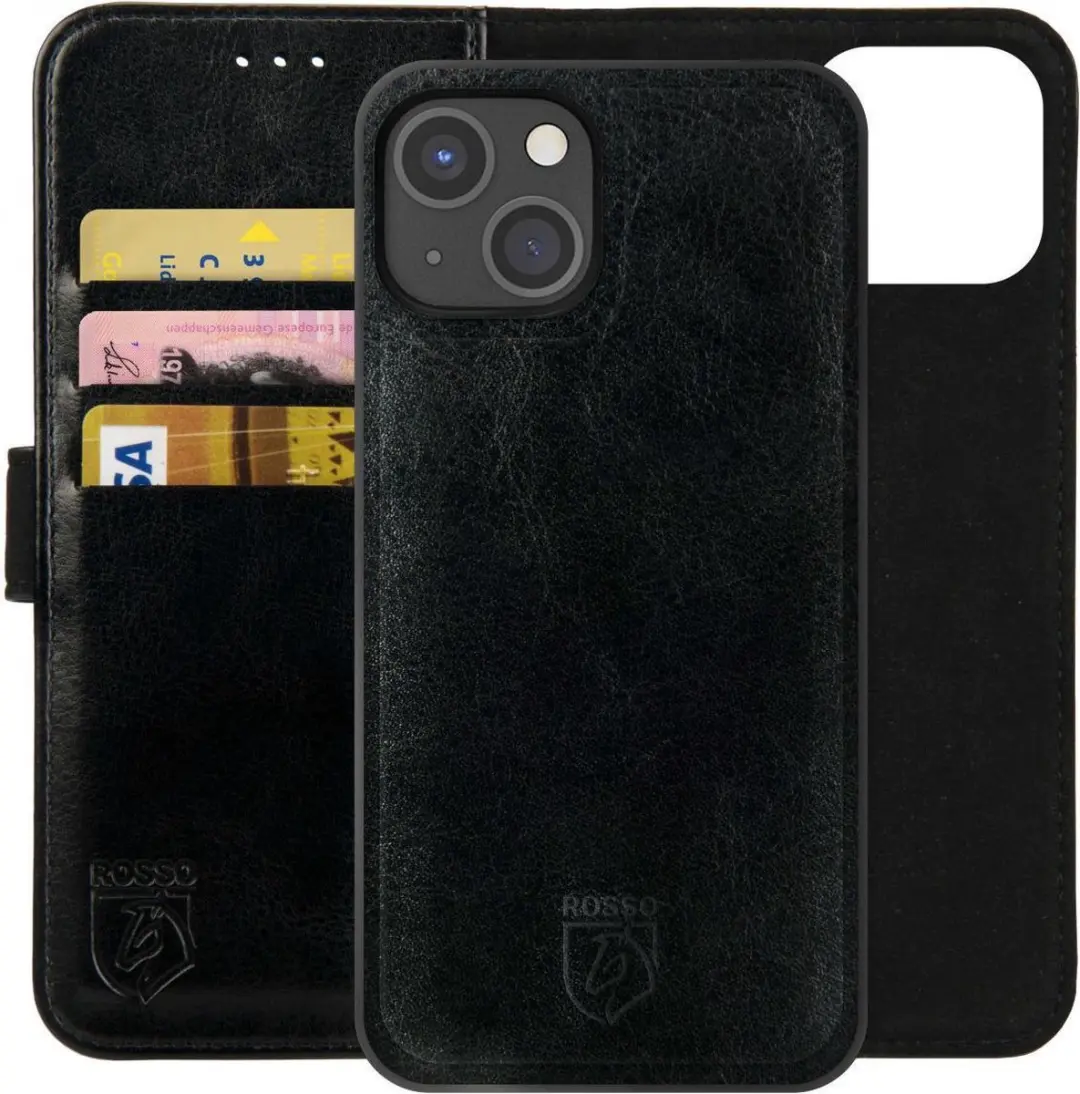 Rosso Element Uitneembaar 2-in-1 Hoesje Geschikt voor Apple iPhone 13 Mini