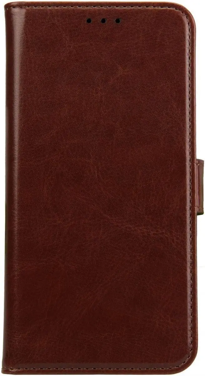 Rosso Element Book Case Wallet iPhone 13 Pro - 3 Pasjes - Bruin - afbeelding 6 van 6