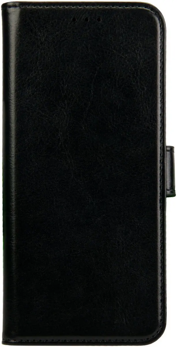 Rosso Element Book Case Wallet Hoesje 123046 - 3 Pasjes - Zwart