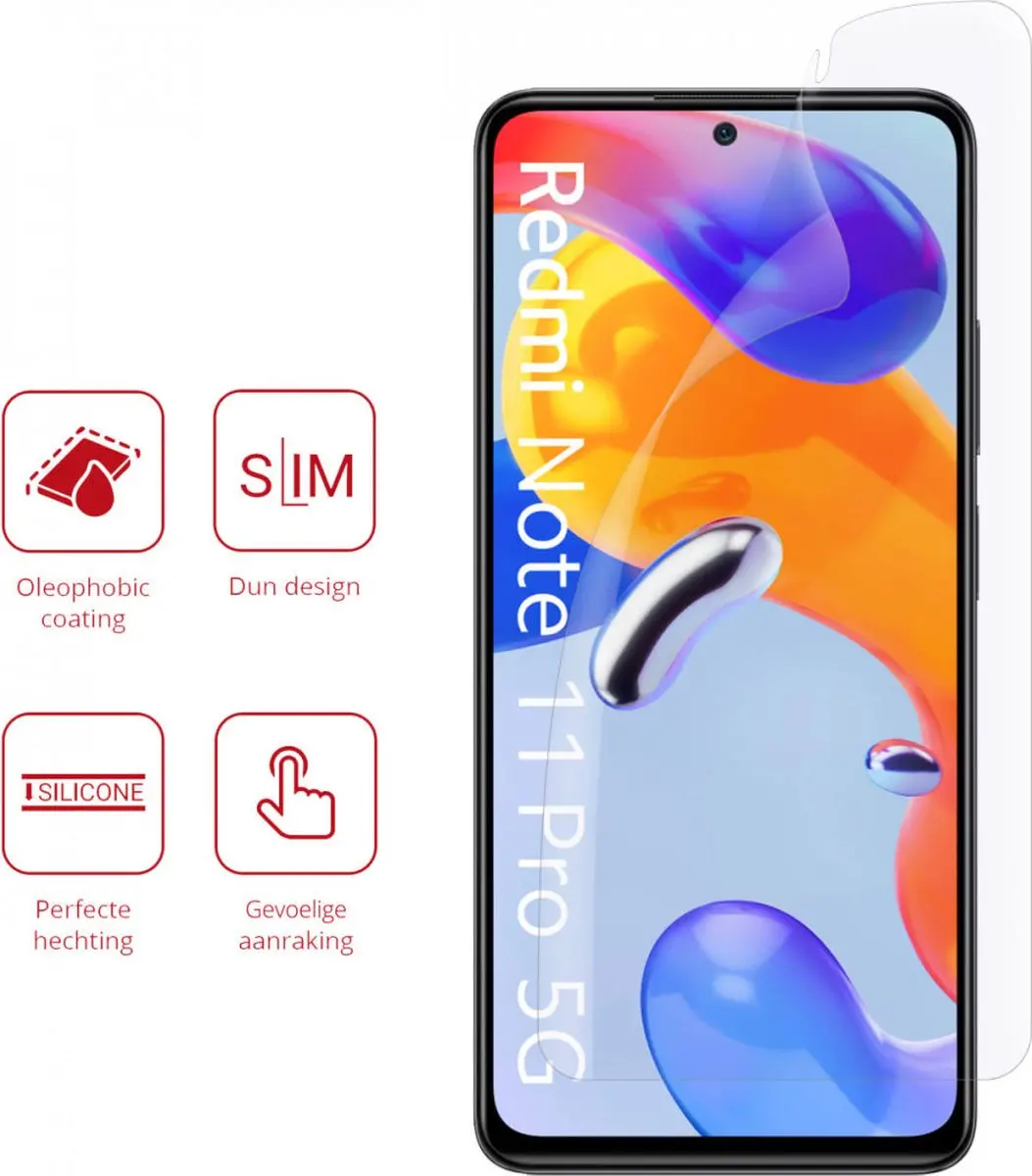 Rosso Screen Protector Ultra Clear 2 Stuks - Xiaomi Redmi Note 11 Pro 5G