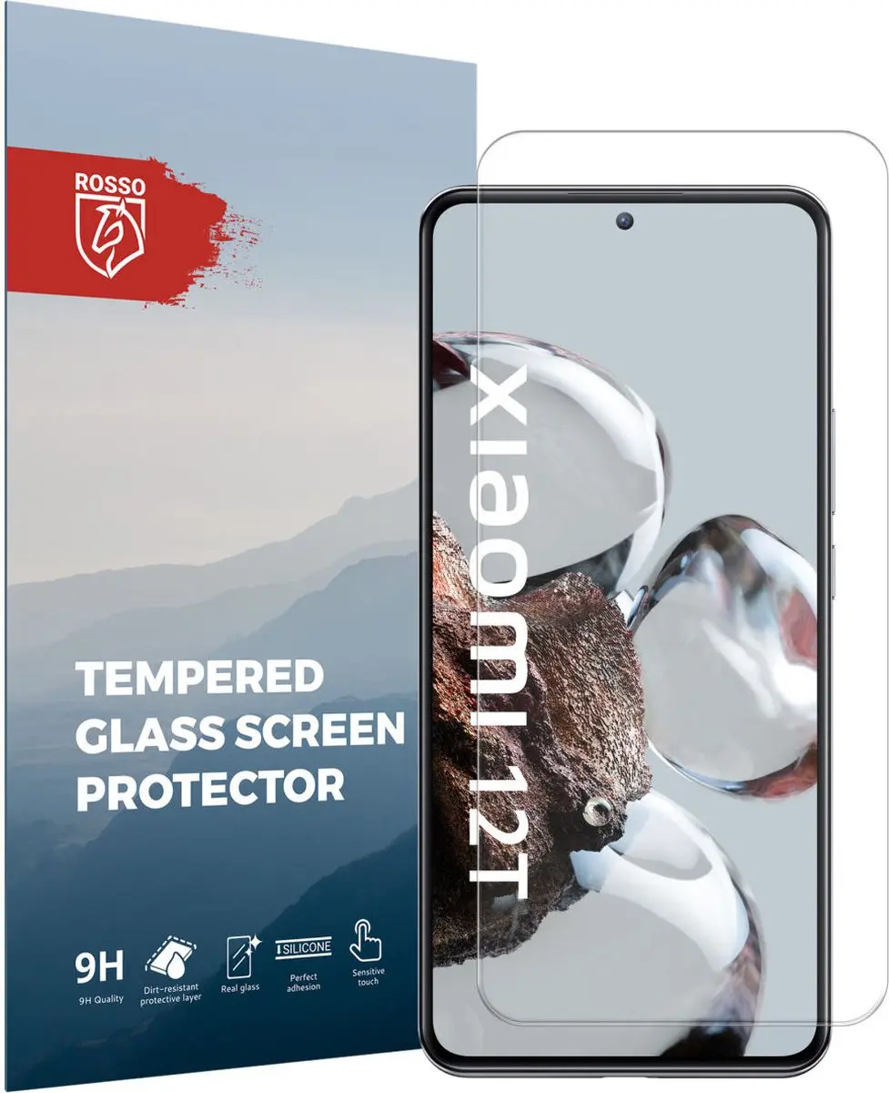 Rosso Xiaomi 12T / 12T Pro 9H Tempered Glass Screen Protector