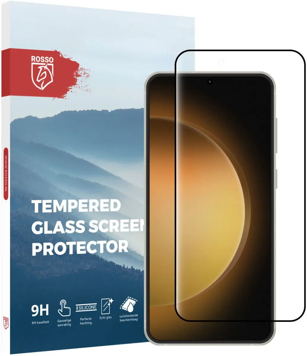 Rosso 9H Tempered Glass Screen Protector Geschikt voor Samsung Galaxy S23