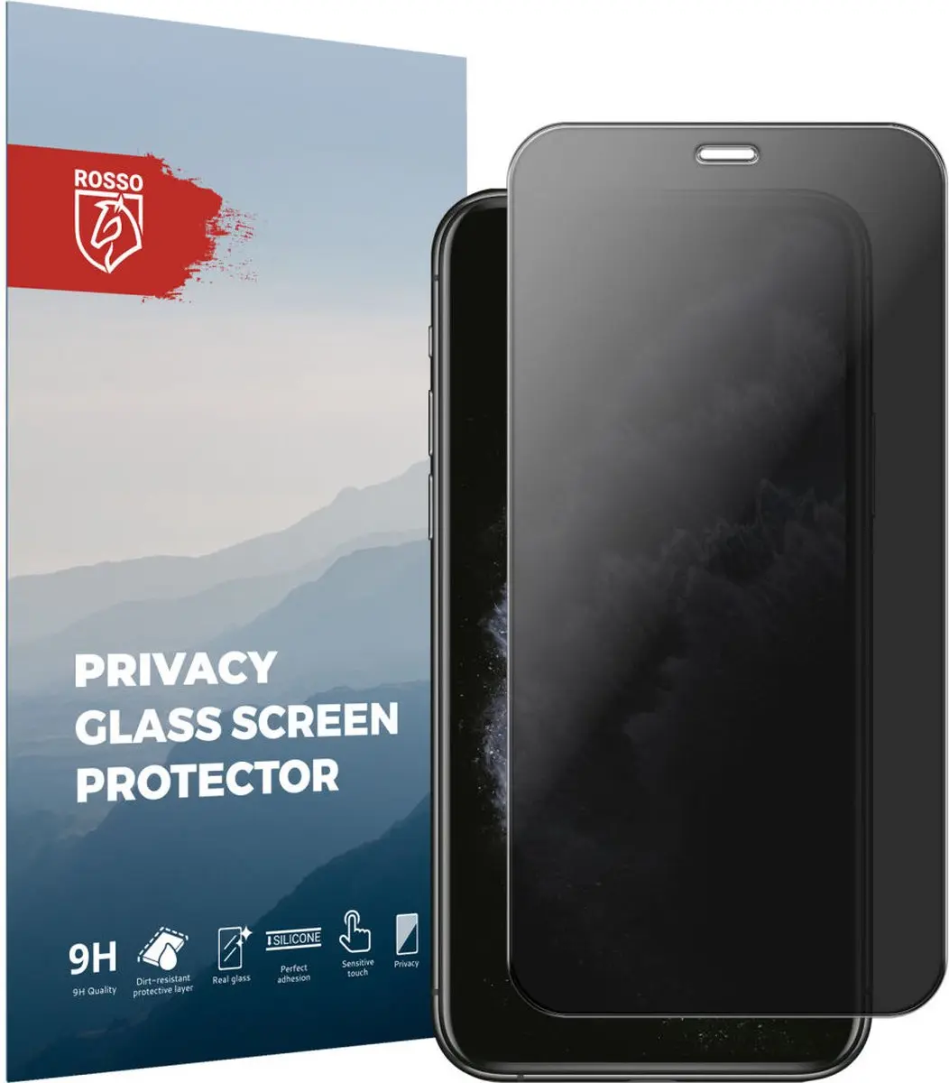 Rosso Privacy Screen Protector Geschikt voor de Apple iPhone 11 Pro