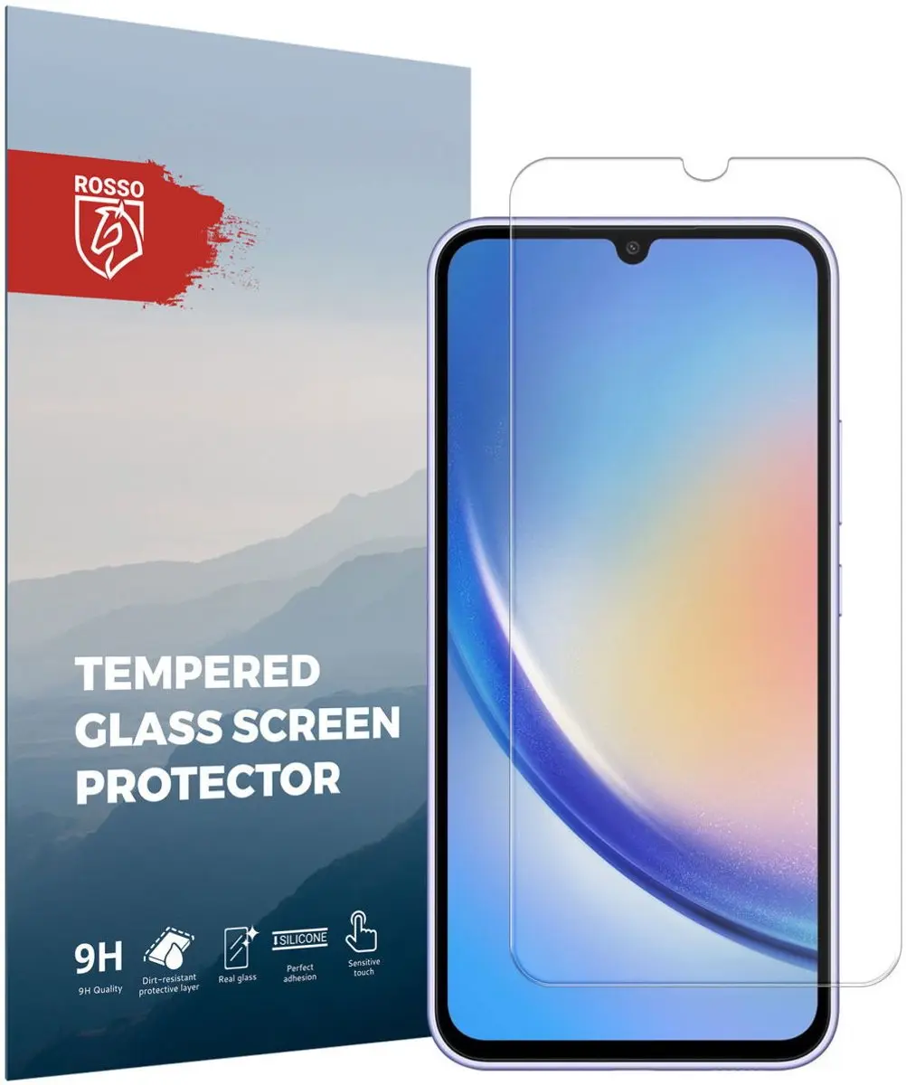 Rosso 9H Tempered Glass Screen Protector Geschikt voor Samsung Galaxy A34