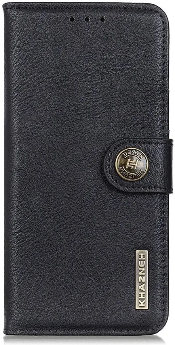 Khazneh Hoesje Book Case Samsung Galaxy S23 Plus - 3 Pasjes - Zwart