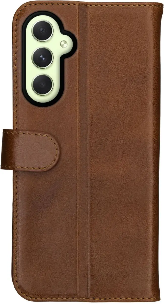 Rosso Deluxe Book Case Samsung Galaxy A34 - 3 Pasjes - Bruin - afbeelding 6 van 6
