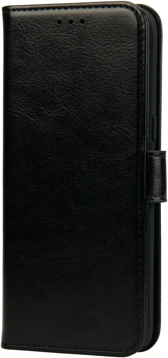 Rosso Element Poco X5 Hoesje Book Cover Wallet - Zwart - 3 Pasjes