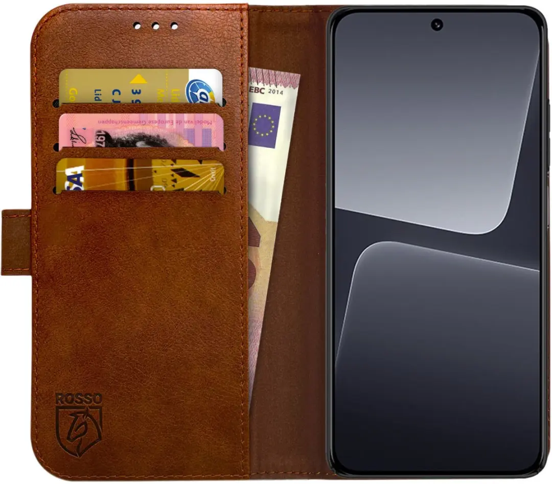Rosso Element Book Case Wallet Hoesje Geschikt voor Xiaomi 13 Pro