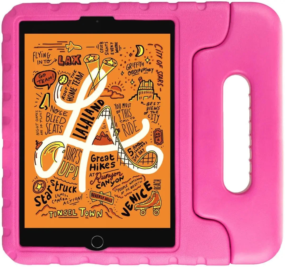 HappyCase Kinder Tablethoes iPad Mini HC-iPad-Mini-Rose - Roze