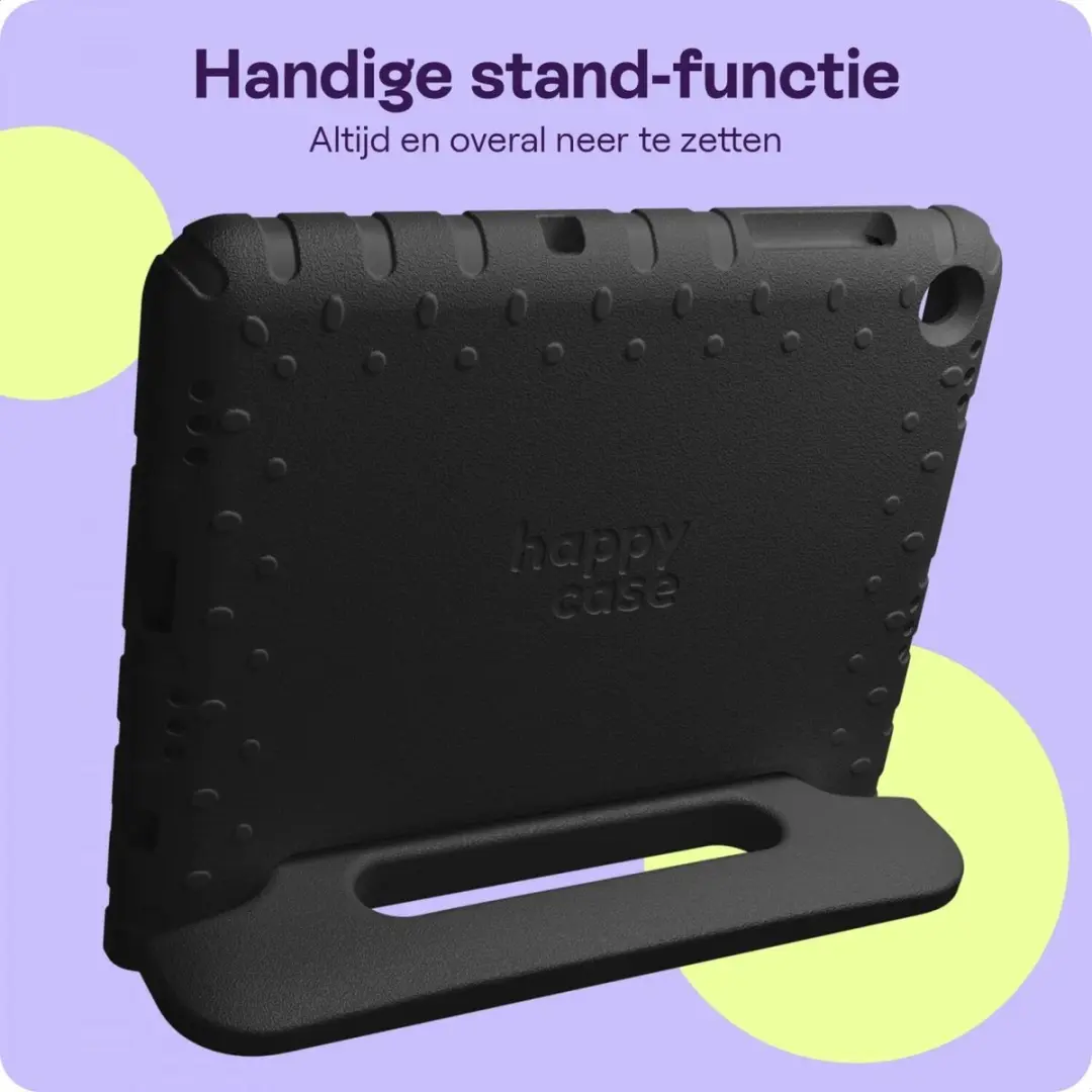 HappyCase Kinder Tablethoes Samsung Galaxy Tab A8 2021 - Zwart