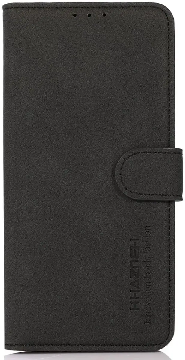 Khazneh Oppo Reno 10/10 Pro Wallet Hoesje - Zwart