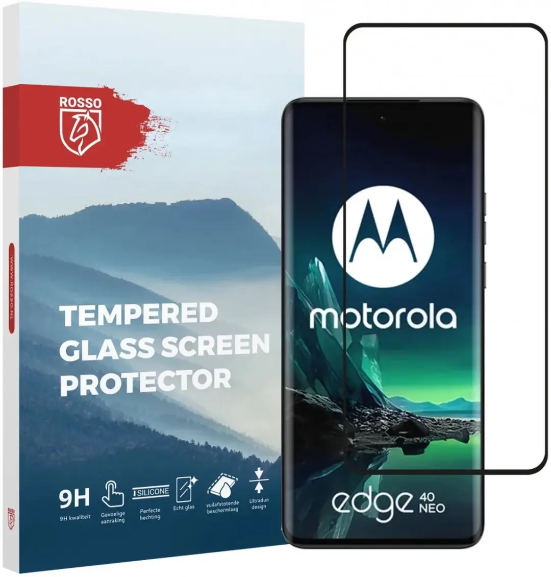 Rosso 9H Tempered Glass voor Motorola Edge 40 Neo