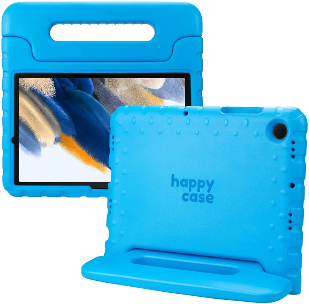 HappyCase Kinder Tablethoes Samsung Galaxy Tab A9 - Blauw