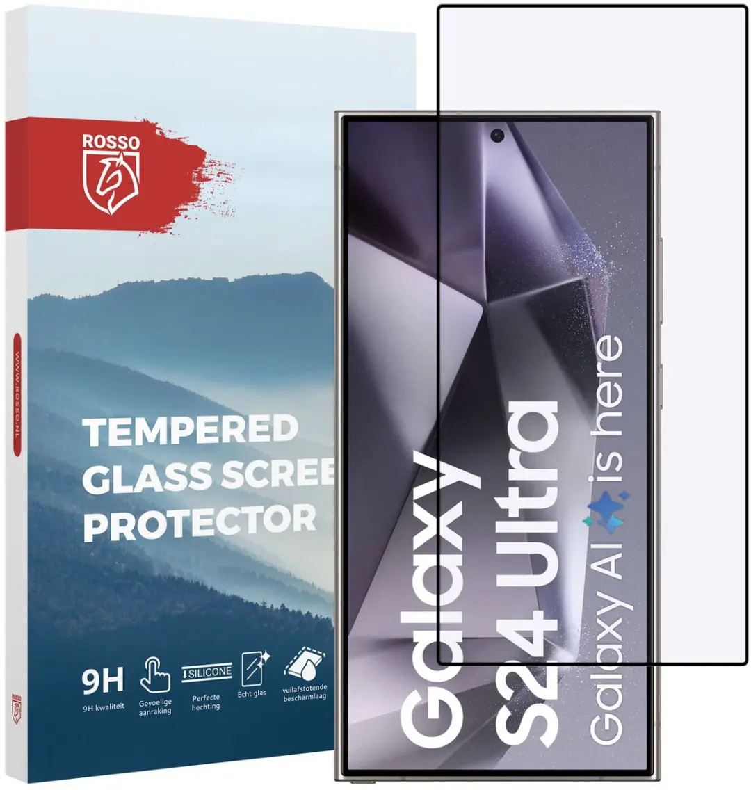 Rosso 9H Tempered Glass Screen Protector Samsung Galaxy S24 Ultra