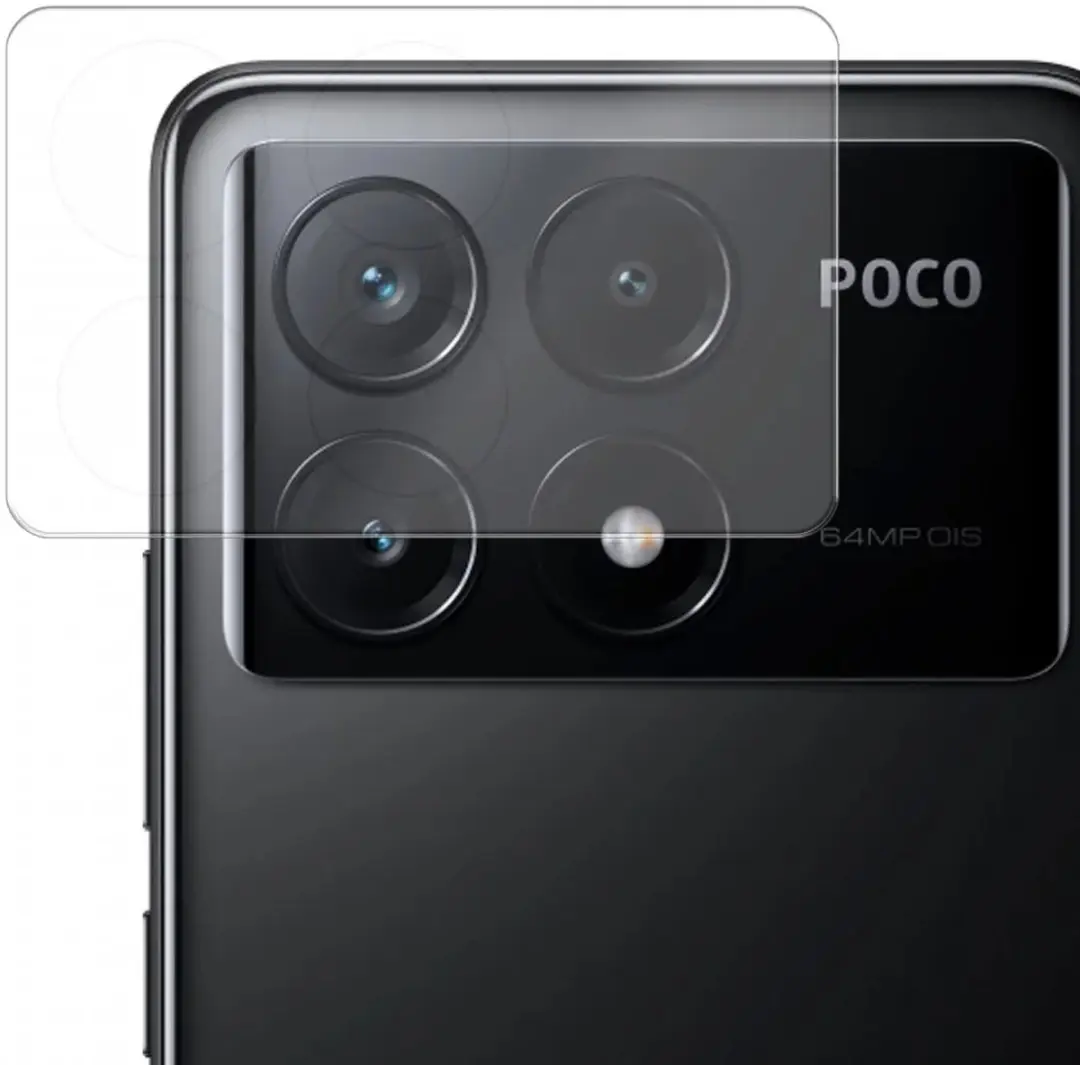 Rosso Camera Protector Xiaomi Poco X6 Pro - Ultra Dun Glas - afbeelding 6 van 6