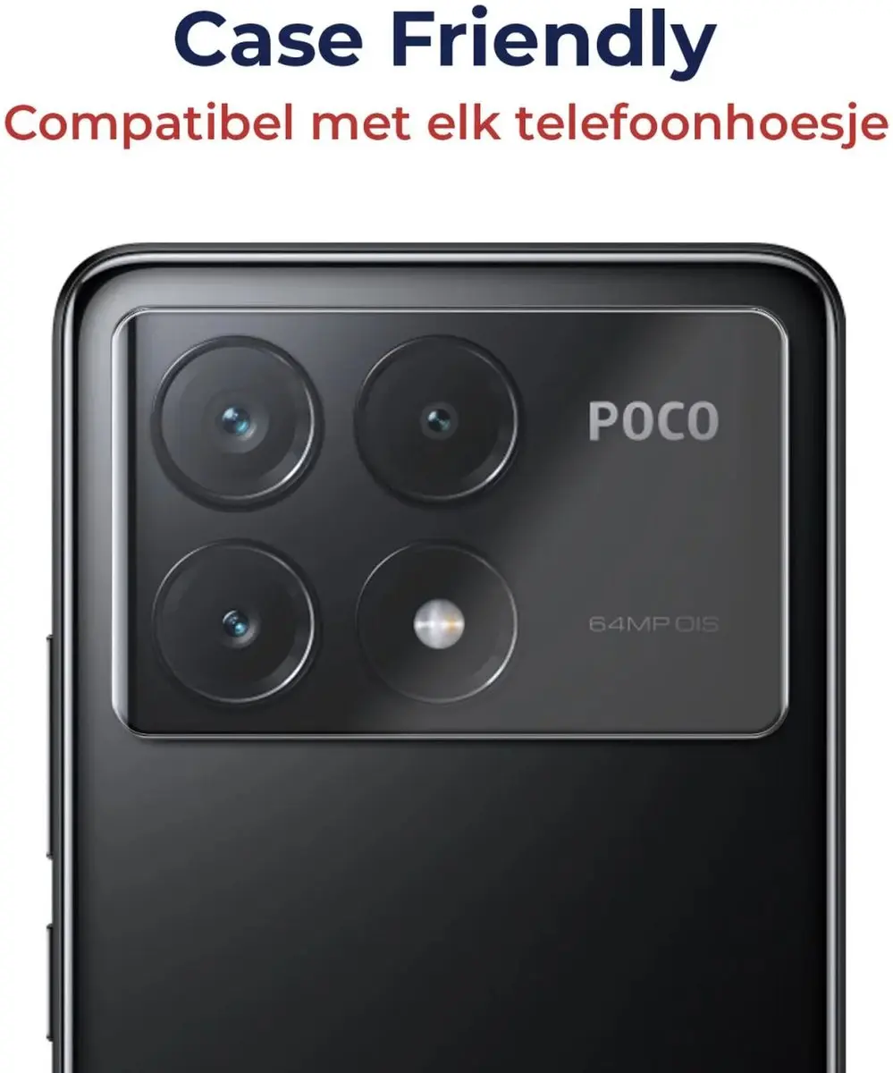 Rosso Camera Protector Xiaomi Poco X6 Pro - Ultra Dun Glas