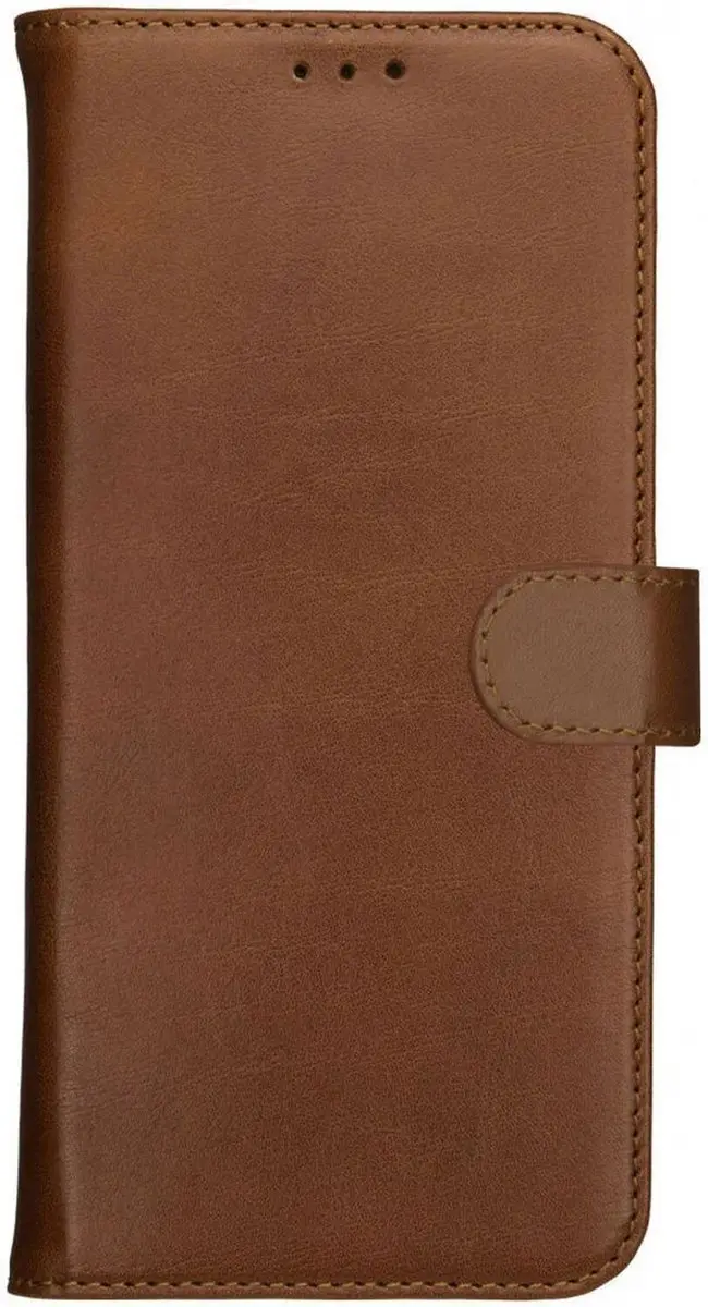 Rosso Deluxe Echt Leer Hoesje 190052 - Google Pixel 9/9 Pro - 3 Pasjes - Bruin