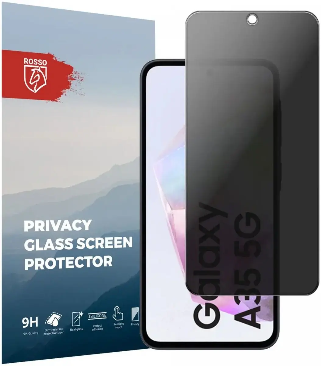 Rosso Privacy Screen Protector Geschikt voor de Samsung Galaxy A35