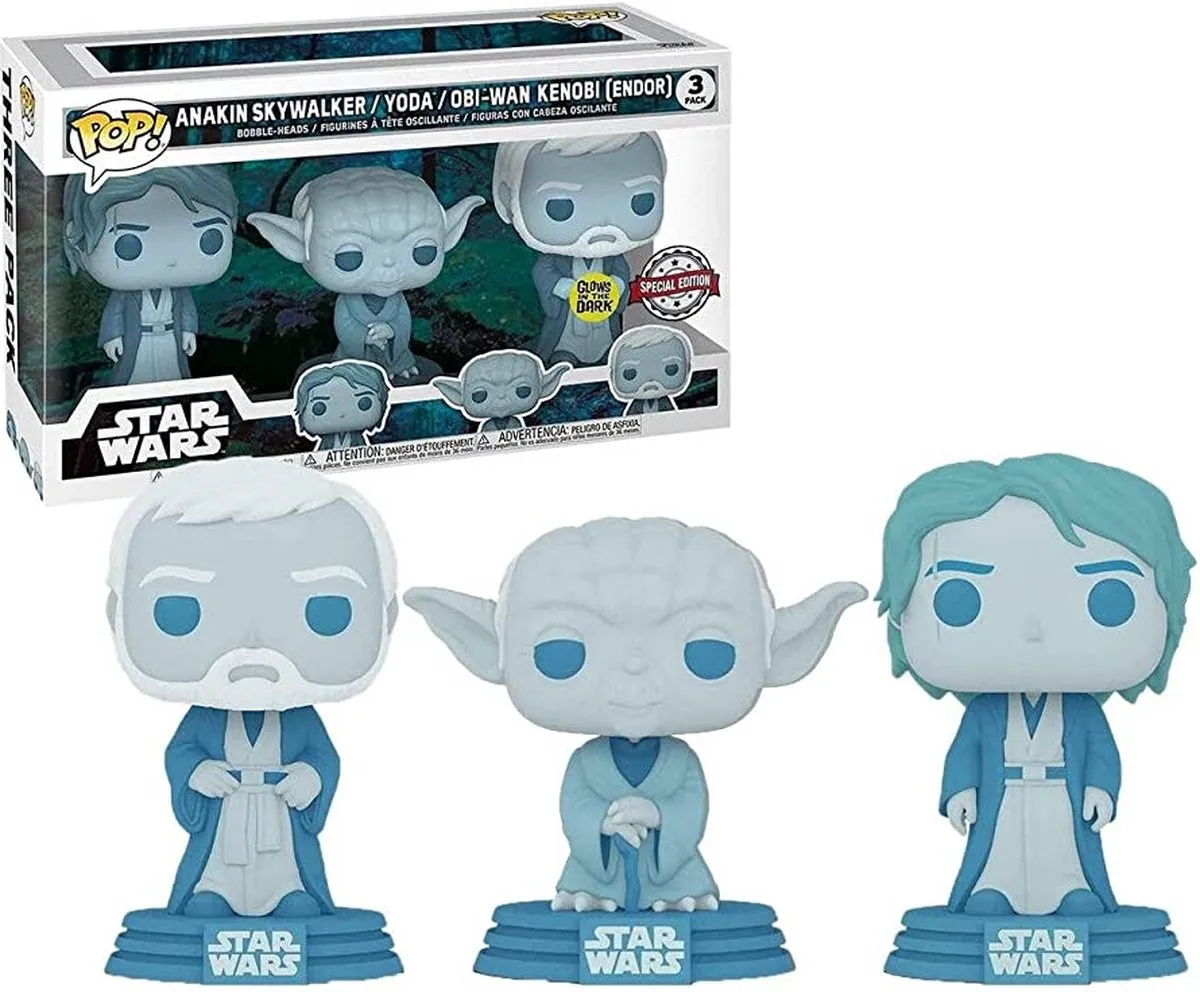 Funko Pop! Star Wars 3-pack Anakin Skywalker & Force Ghosts