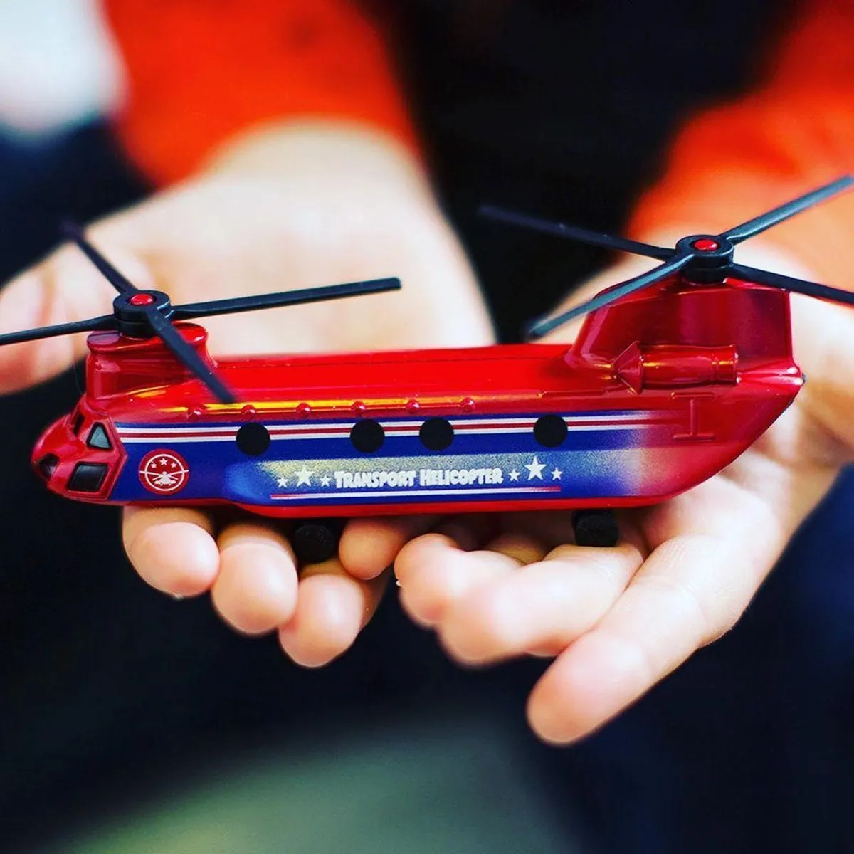 SIKU 1689 Transport Helikopter - Rood