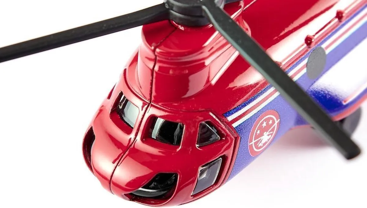 SIKU 1689 Transport Helikopter - Rood